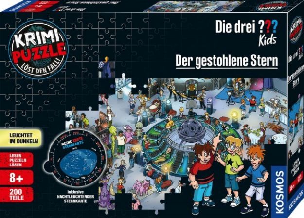 Bild von Kosmos Krimipuzzle ??? Kids - Der gestohlene Stern - 200 Teile - 682200