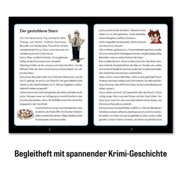 Bild von Kosmos Krimipuzzle ??? Kids - Der gestohlene Stern - 200 Teile - 682200
