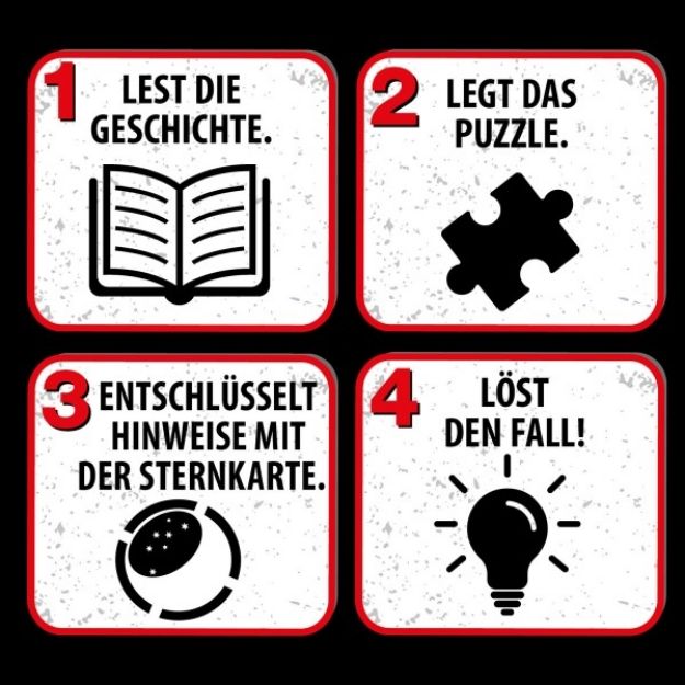 Bild von Kosmos Krimipuzzle ??? Kids - Der gestohlene Stern - 200 Teile - 682200