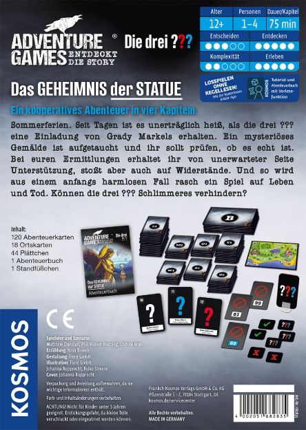 Bild von Kosmos Adventure Games - Die drei ??? - Das Geheimnis der Statue - 682835
