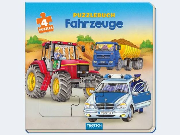 Bild von Puzzlebuch quadr. Fahrzeuge - 52665