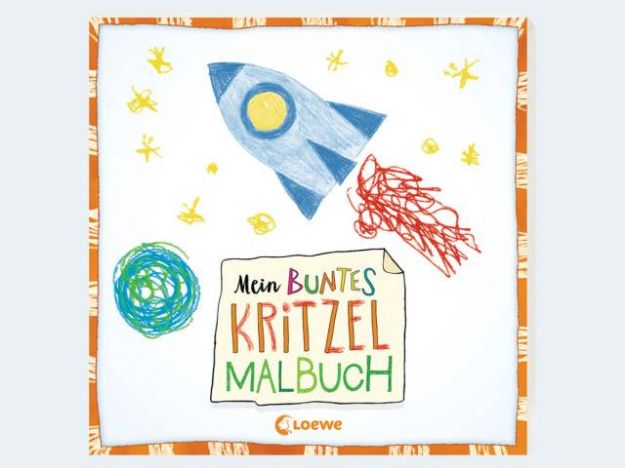 Bild von Mein buntes Kritzelbuch Rakete - 0522-2