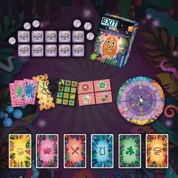 Bild von Kosmos EXIT® - Das Spiel - Kids: Monstermäßiger Rätselspaß - 683733