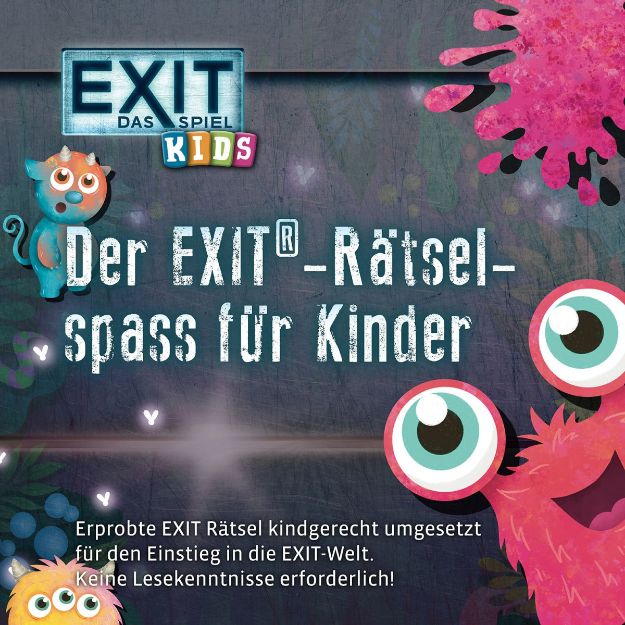Bild von Kosmos EXIT® - Das Spiel - Kids: Monstermäßiger Rätselspaß - 683733