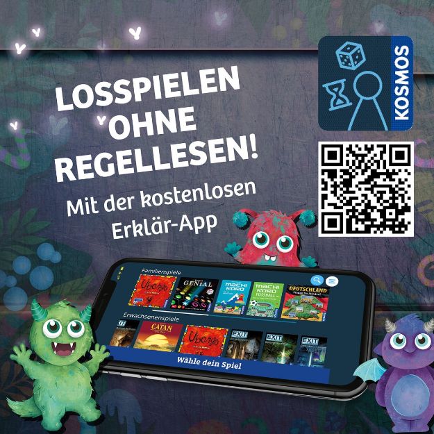 Bild von Kosmos EXIT® - Das Spiel - Kids: Monstermäßiger Rätselspaß - 683733
