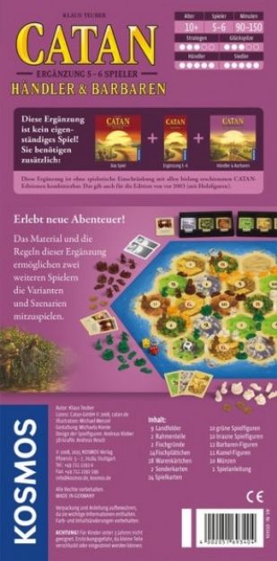 Bild von Catan Händler und Barbaren für 5-6 Spieler ab 10J - 693404
