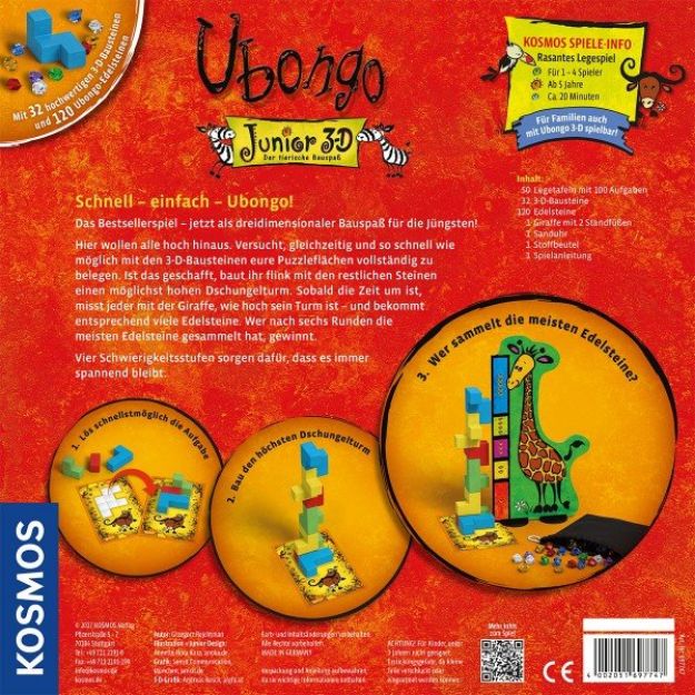 Bild von Kosmos Ubongo Junior 3-D - 697747