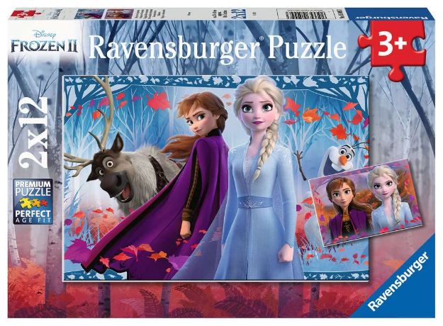 Bild von Ravensburger 07550 Puzzle 2x12Teile - 05009
