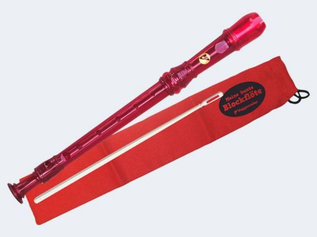 Bild von Voggy Blockflöte Kunststoff Barock - 0825-0