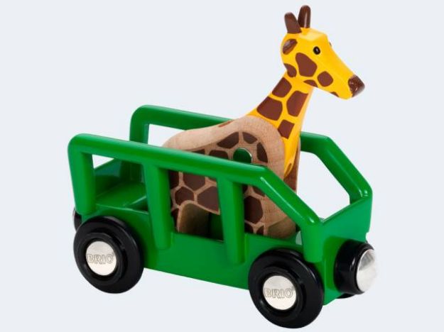 Bild von BRIO Safari Giraffenwagen - 33724