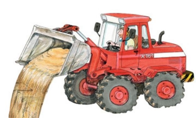 Bild von Rahmenpuzzle 15T Mein Bagger - 06359