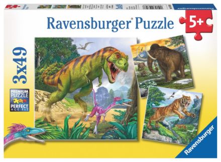 Zeige Details für Puzzle 3x49T Herrscher d.r Urzeit - 09358 Bild von Puzzle 3x49T Herrscher d.r Urzeit - 09358
