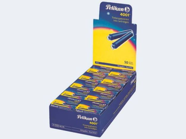 Bild von Tintenpatronen TP/6 kurz 6St königsblau - Eine Verkaufseinheit = 50 Stück - 301176