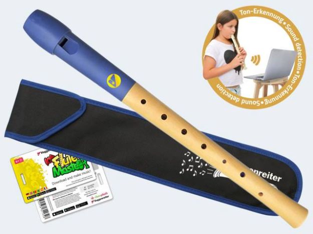 Bild von Flute Master (App) mit Holz-Kst.-Blockfl - 1142-7