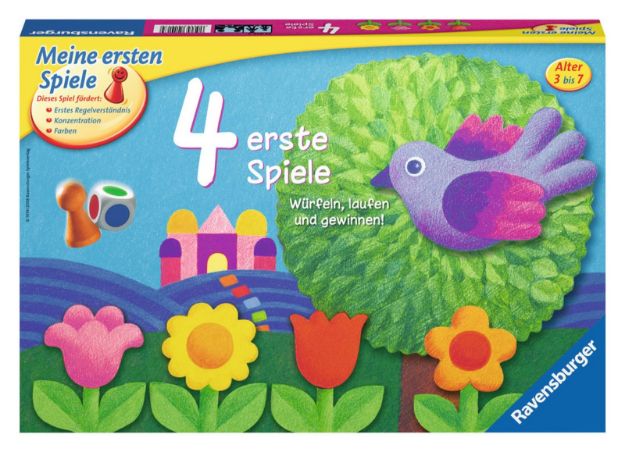 Bild von Ravensburger 21417 4 erste Spiele