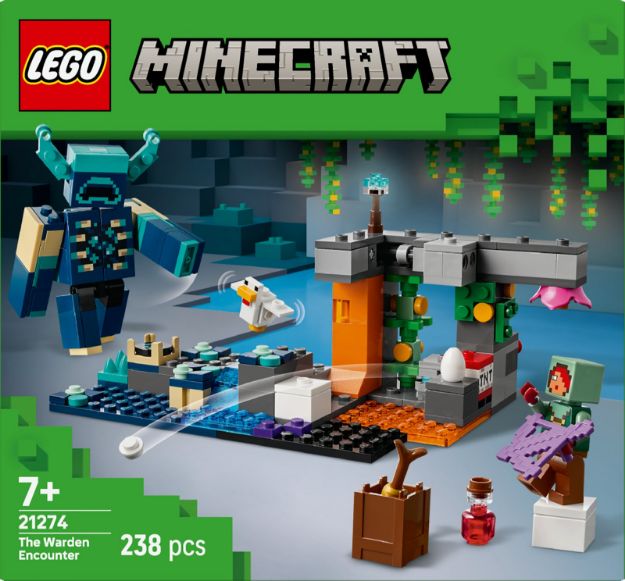 Bild von LEGO® Minecraft™ - 21274 Begegnung mit dem Wächter