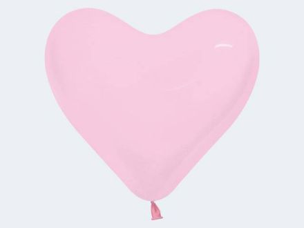 Zeige Details für 12 Herz Luftballon pink, 25cm - 12767 Bild von 12 Herz Luftballon pink, 25cm - 12767