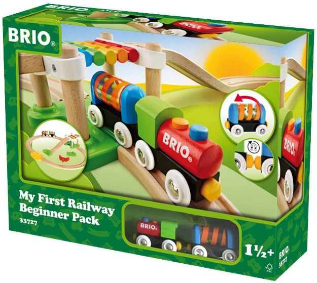 Bild von BRIO 63372700 Mein erstes Bahn Spiel Set