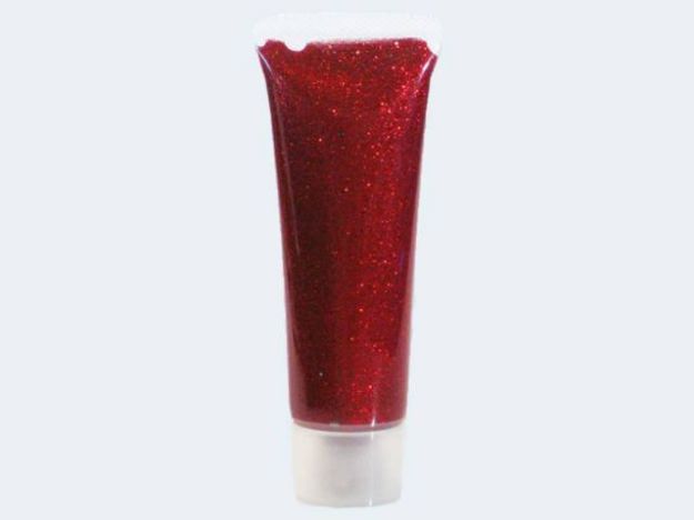 Bild von Glitzer Gel rot 18ml - 907054