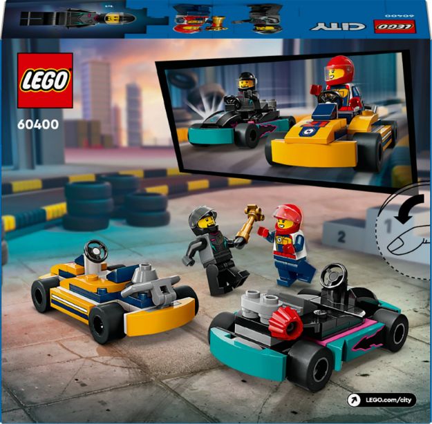 Bild von LEGO® City - 60400 Go-Karts mit Rennfahrern