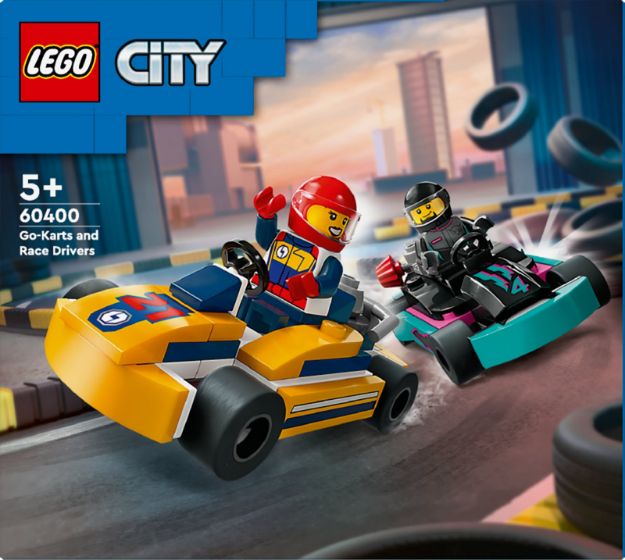 Bild von LEGO® City - 60400 Go-Karts mit Rennfahrern