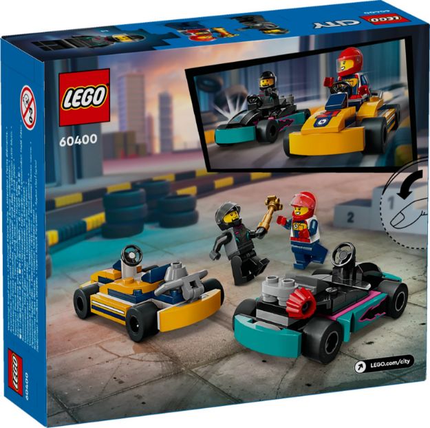 Bild von LEGO® City - 60400 Go-Karts mit Rennfahrern