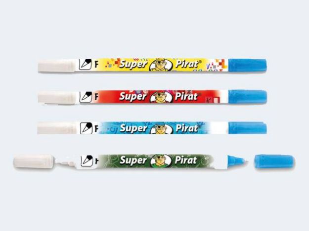 Bild von Tintenlöscher Super Pirat fein, Motive - Eine Verkaufseinheit = 50 Stück - 987016