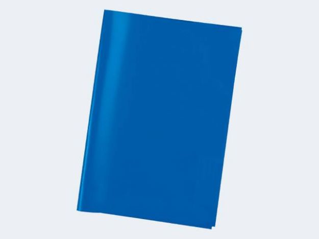 Bild von Heftschoner A4 dunkelblau transparent - Eine Verkaufseinheit = 25 Stück - 7493