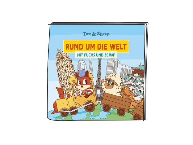 Bild von Tonies - 129 - Rund um die Welt mit Fuchs & Schaf - Osaka & Serengeti [DACH] - 10000525