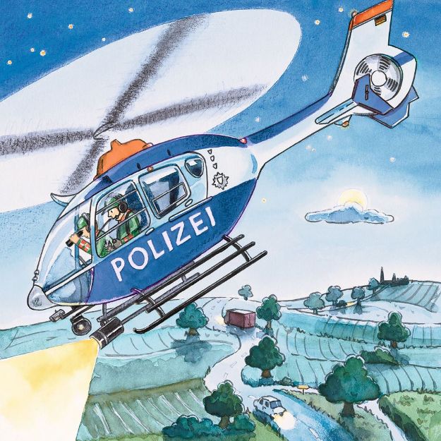 Bild von Puzzle 3x49T Polizeieinsatz - 09221