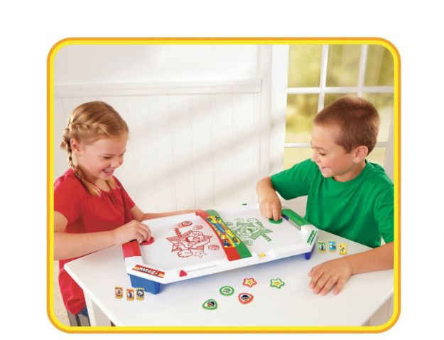 Bild von EPOCH Games 7361 Super Mario? Mario Air Hockey