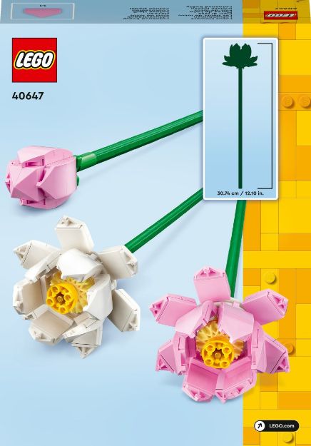 Bild von LEGO Botanicals - 40647 Lotusblumen