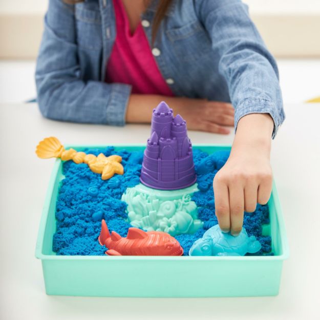 Bild von Kinetic Sand Box (454g) sortiert - 49115