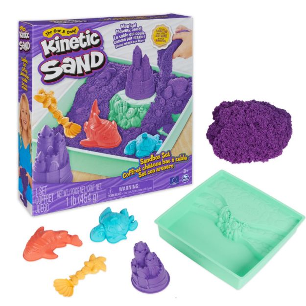 Bild von Kinetic Sand Box (454g) sortiert - 49115