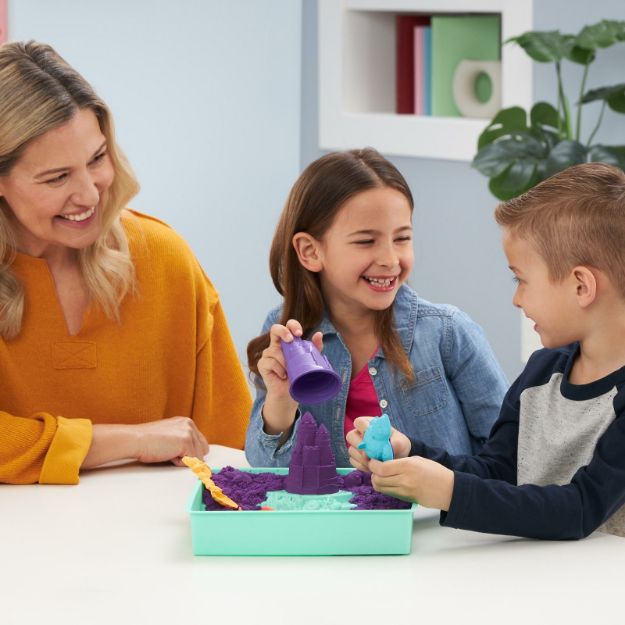 Bild von Kinetic Sand Box (454g) sortiert - 49115