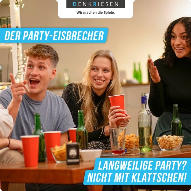 Bild von klattschen® - Trinkspiel - WASSERFESTE EDITION - Das wahrscheinlich beste Trinkspiel aller Zeiten - KL1120