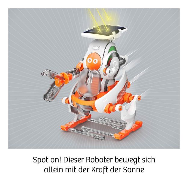 Bild von Solar-Bots Roboter mit Solarantrieb 8+