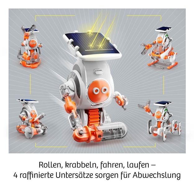 Bild von Solar-Bots Roboter mit Solarantrieb 8+