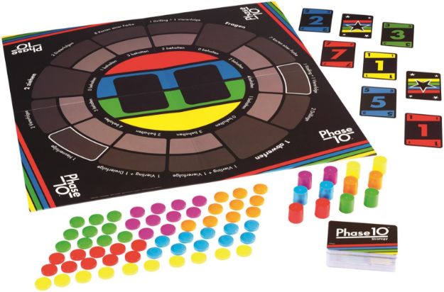 Bild von Mattel FTB29 Phase 10 Brettspiel