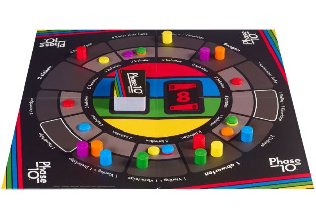 Bild von Mattel FTB29 Phase 10 Brettspiel