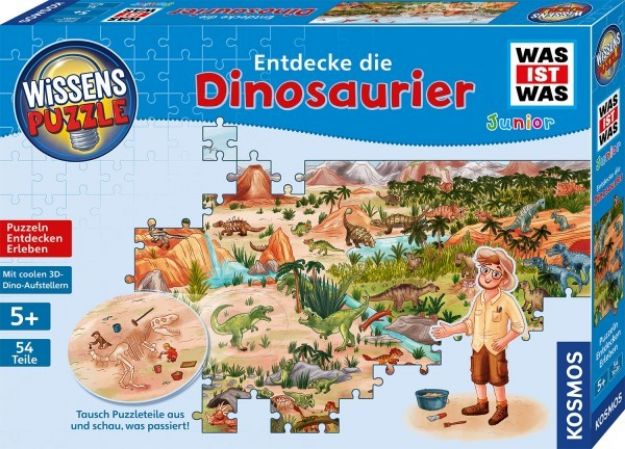Bild von Wissenspuzzle: WAS IST WAS Junior - Dino - 682873