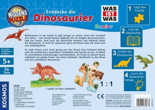 Bild von Wissenspuzzle: WAS IST WAS Junior - Dino - 682873