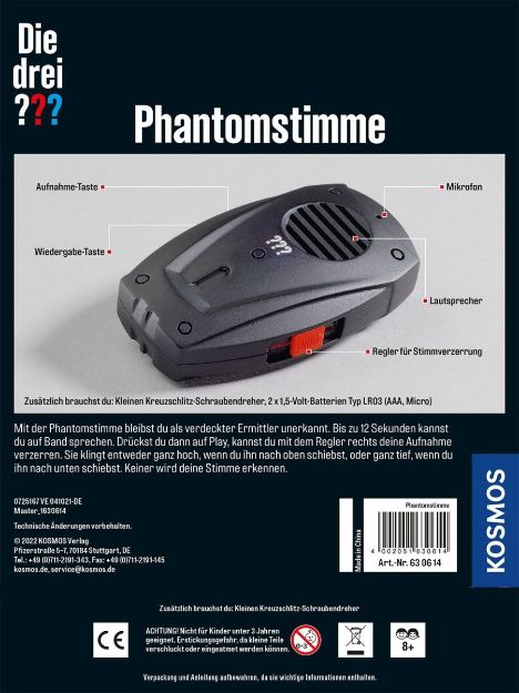 Bild von Die drei ??? Phantomstimme 2022 - 630614