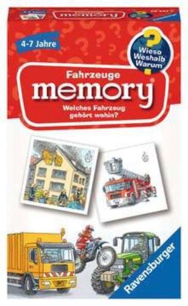 Bild von WWW Fahrzeige Menory Mitbringspiel - 20647