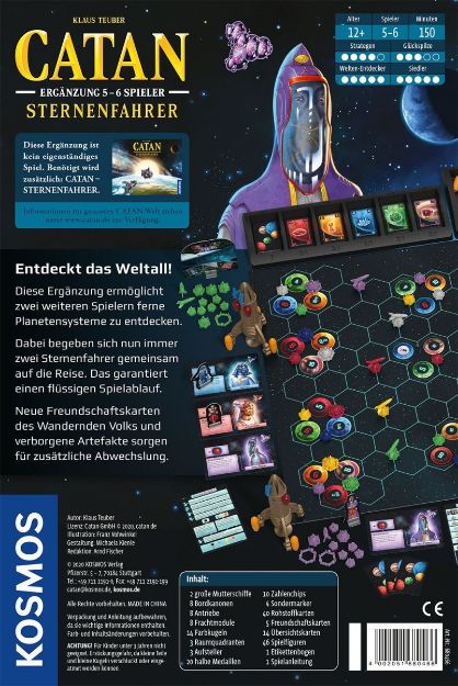 Bild von Catan Sternenfahrer - Ergänzung 5-6 - 680466