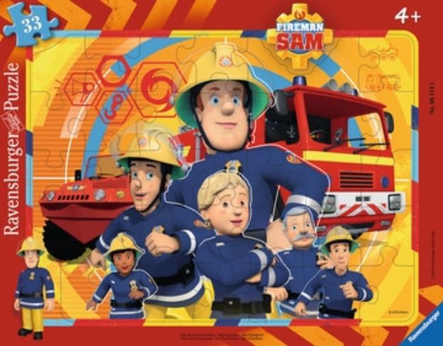 Bild von Rahmenpuzzle 48T Sam der Feuerwehrmann - 06114