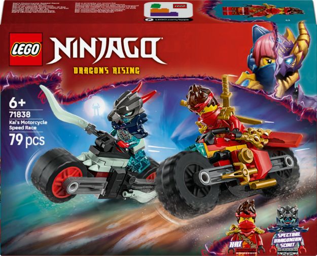 Bild von LEGO® NINJAGO - 71838 Kais Motorradrennen