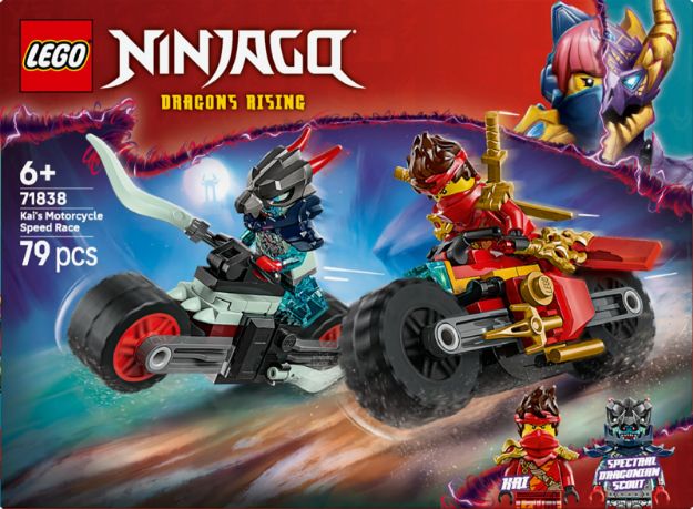 Bild von LEGO® NINJAGO - 71838 Kais Motorradrennen