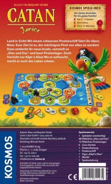 Bild von Catan Junior Mitbringspiel - 711474