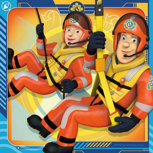 Bild von Ravensburger 05077 Puzzle Unser Held Sam 3 x 49 Teile